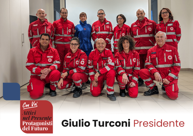 Foto di gruppo nuovo Presidente Giulio Turconi